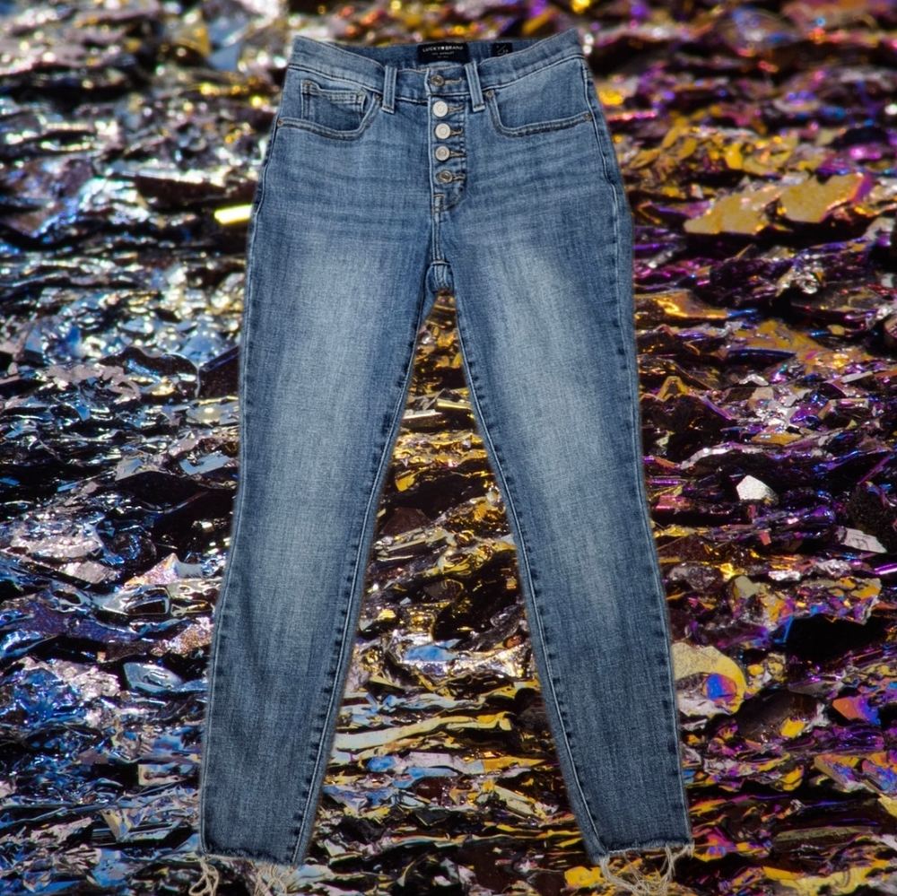 Lucky Brand High-Rise Skinny Jeans (220004)